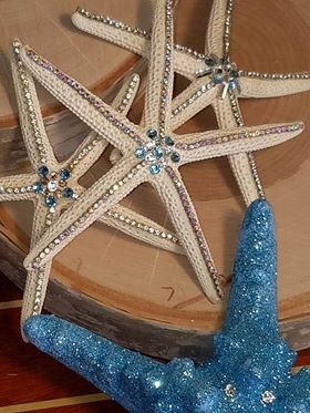 *DIY* SWAROVSKI & RHINESTONE BEJEWELED STARFISH KIT!