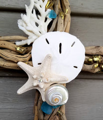 COASTAL DRIFTWOOD CROSS  * COASTAL ACCENTS