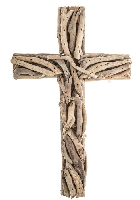 DRIFTWOOD CROSS * PLAIN Ready to Decorate!