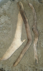 9 1/2" - 12"   3 Pieces of Driftwood